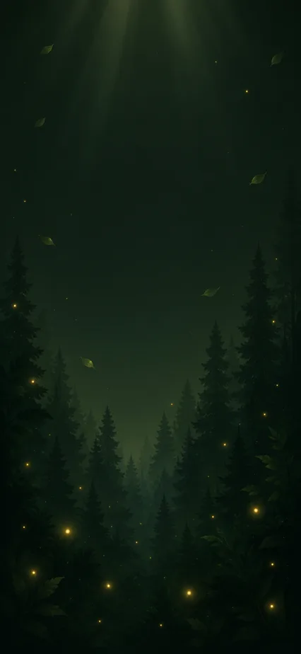 The Forest world, as it looks on a child's screen
