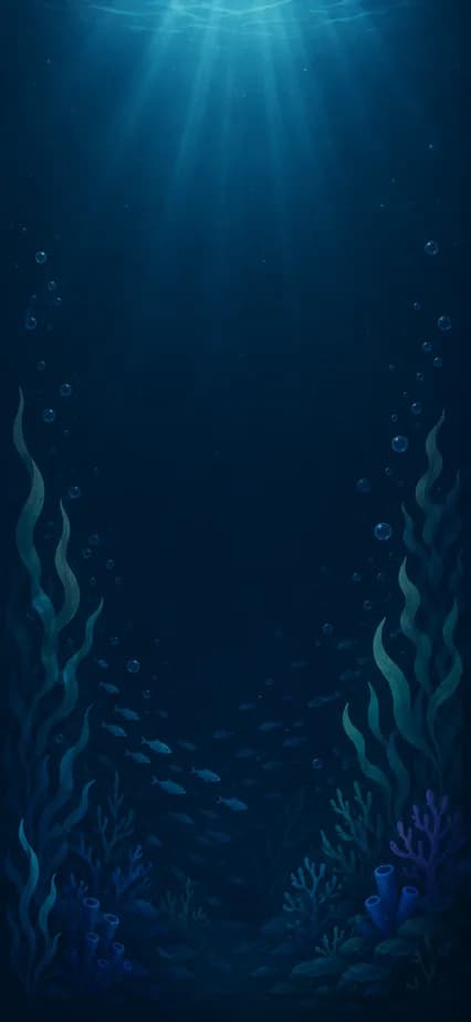 The Ocean world, as it looks on a child's screen