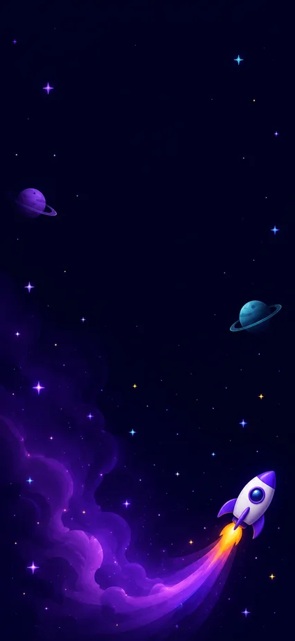 The Space world, as it looks on a child's screen